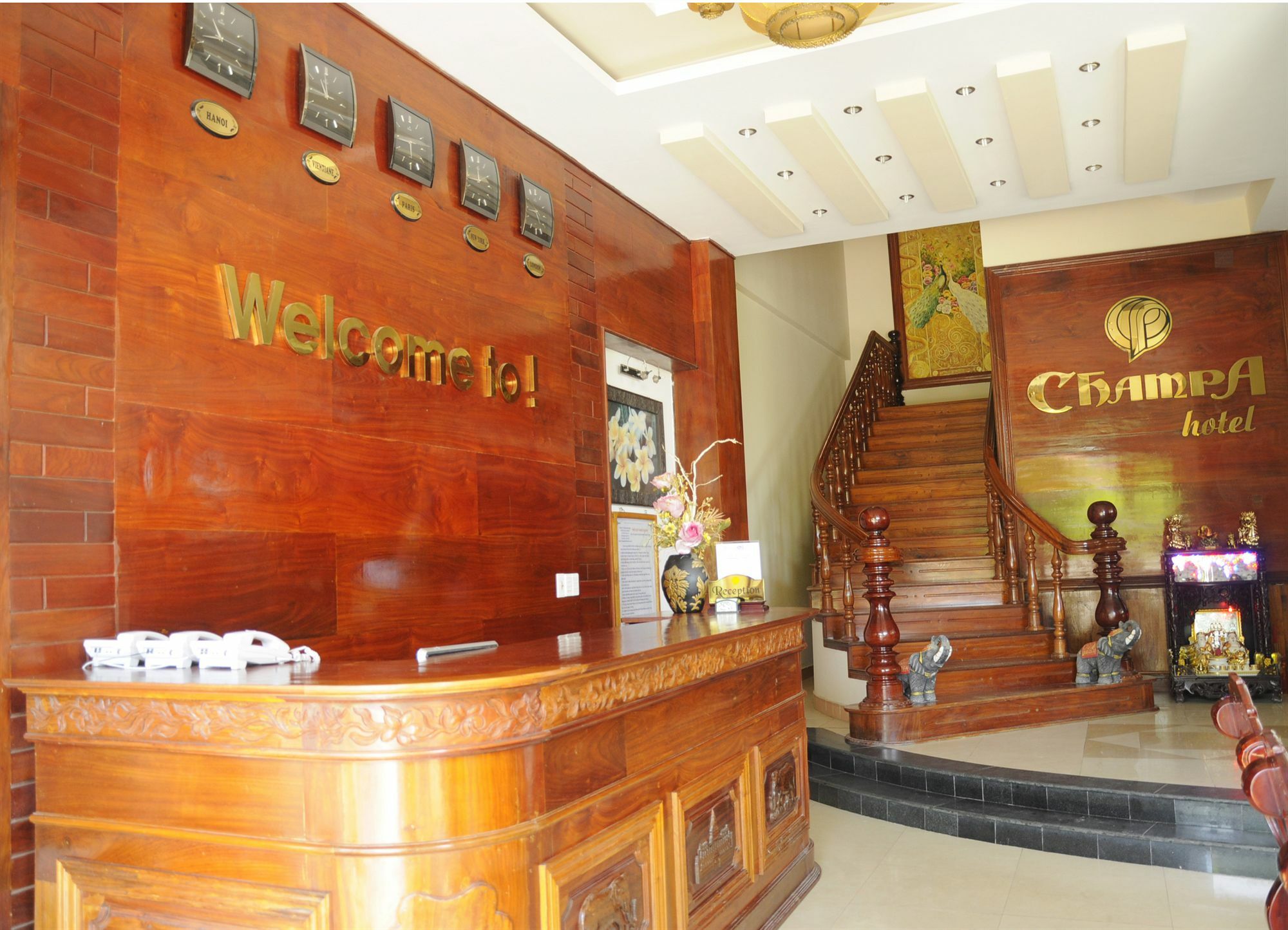 Oyo 1002 Champa Langco Hotel Cu Du Экстерьер фото